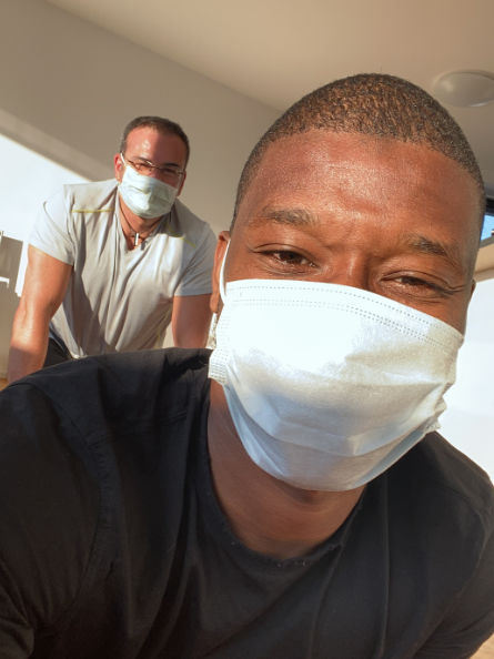 Almamy Touré Massage von Giueseppe Lama