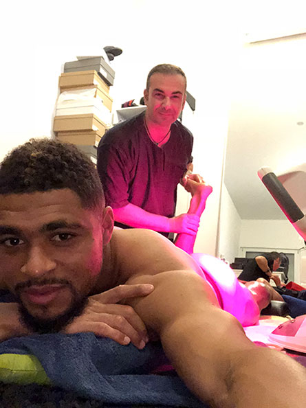 Simon Falette Massage von Giueseppe Lama